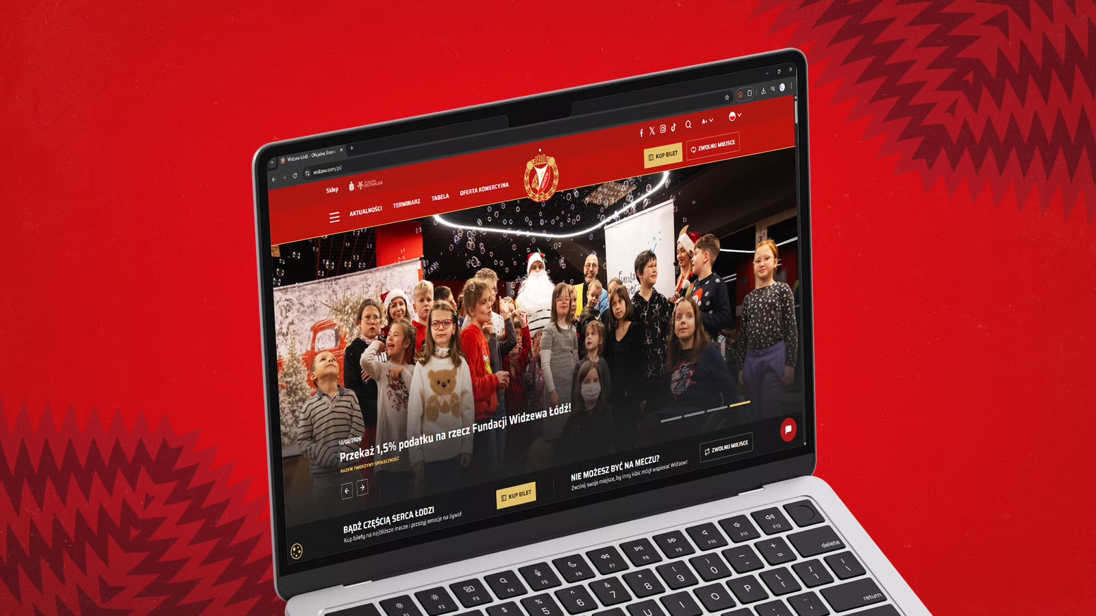 Widzew Łódź wchodzi na wyższy poziom cyfrowy!