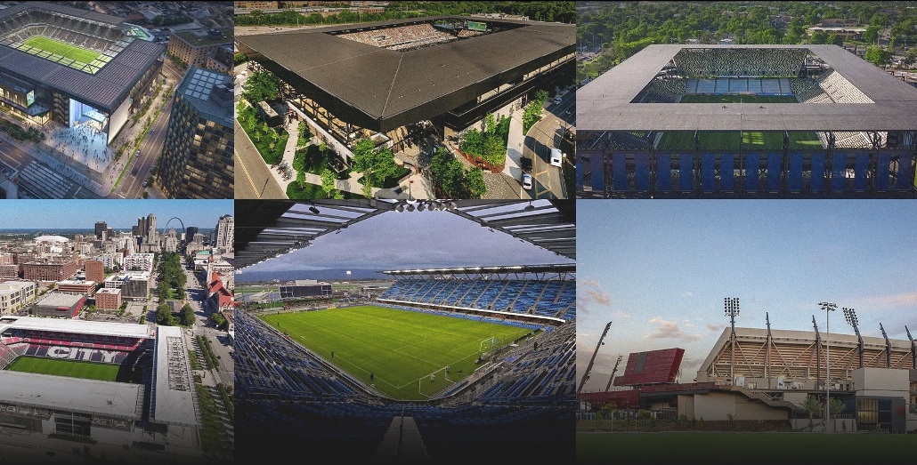 Stadiony piłkarskie na IO LA28