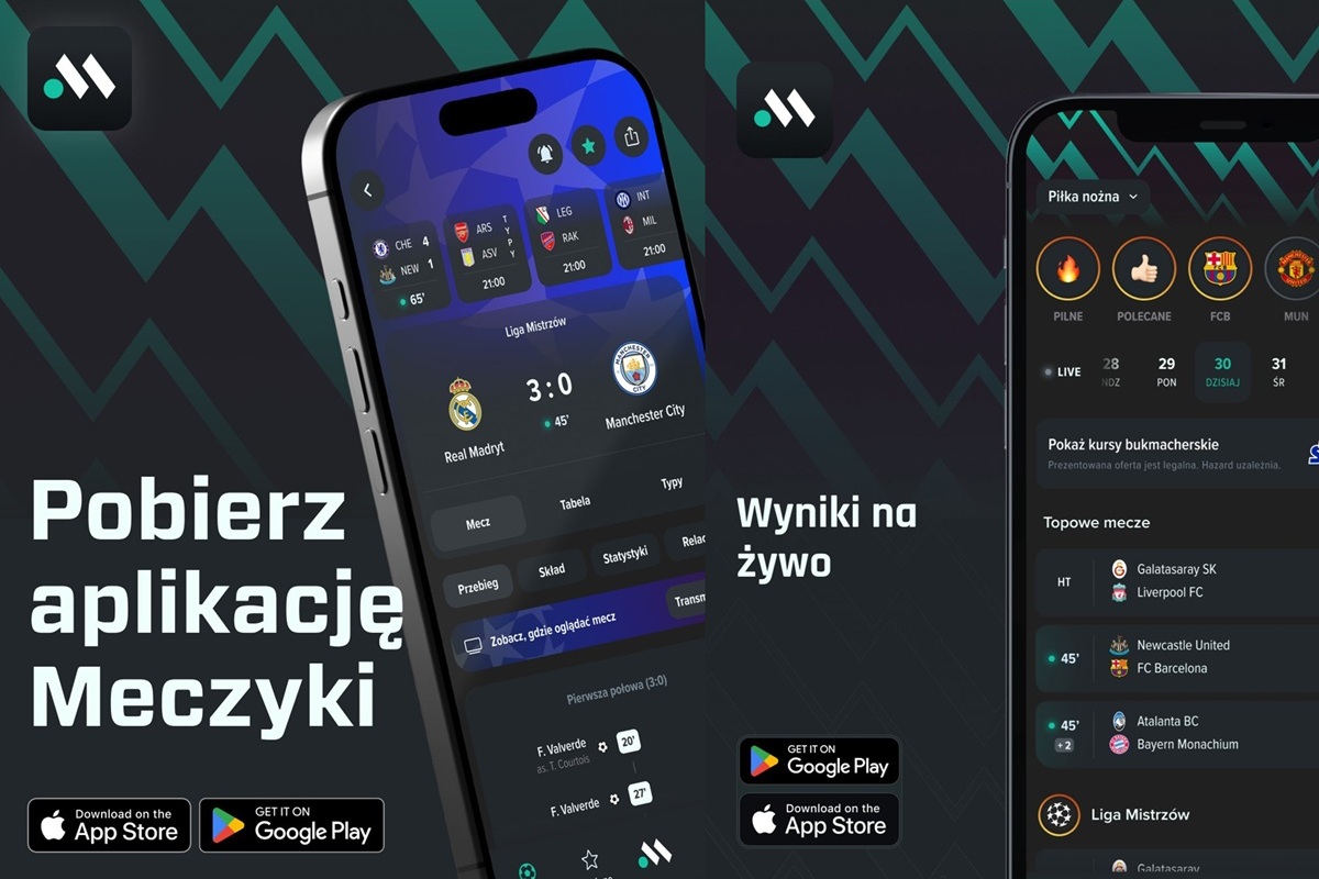 Meczyki nowa aplikacja mobilna