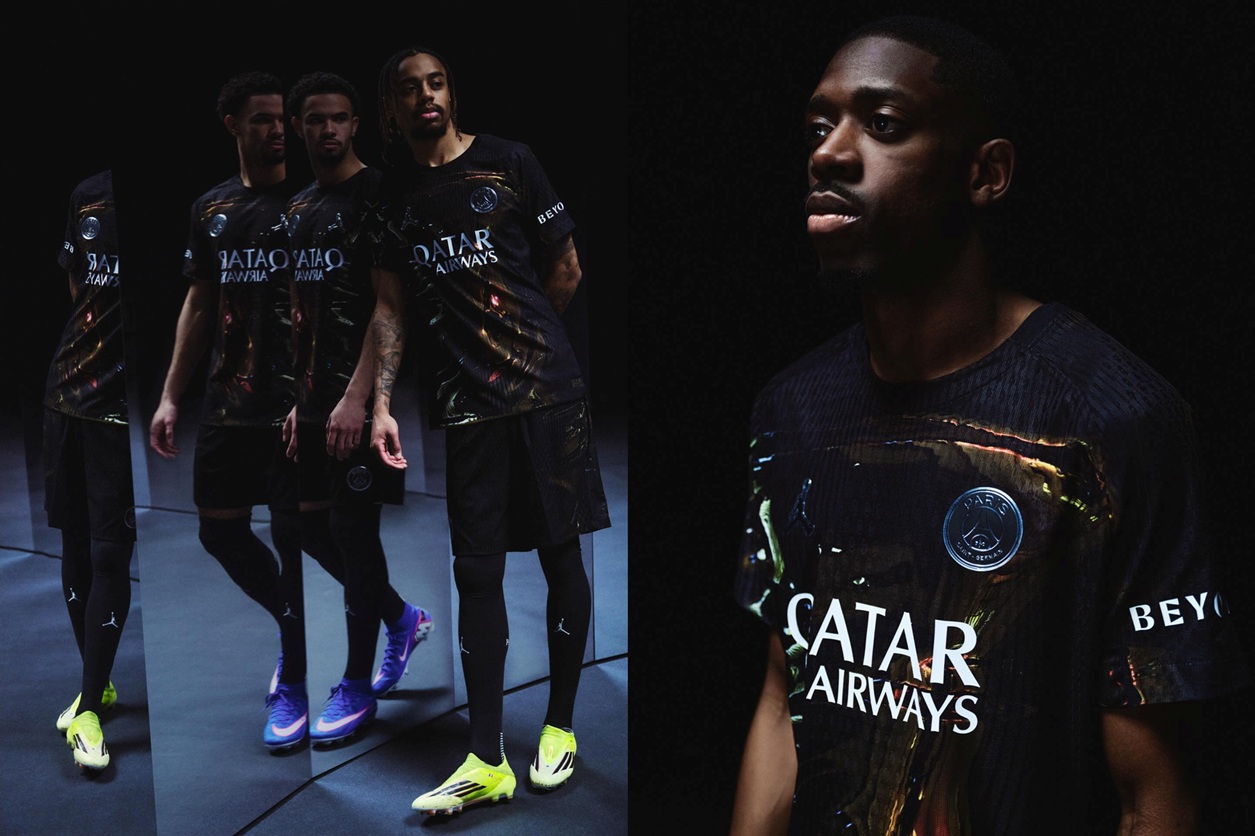PSG x Jordan Brand - koszulki Night Edition