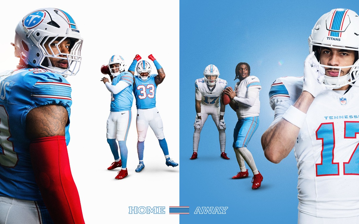Tennessee Titans nowe stroje 2026