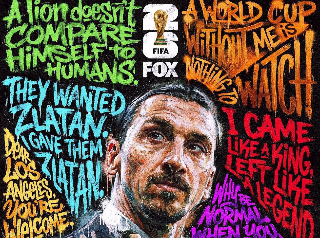 Zlatan Ibrahimović x Fox Sports