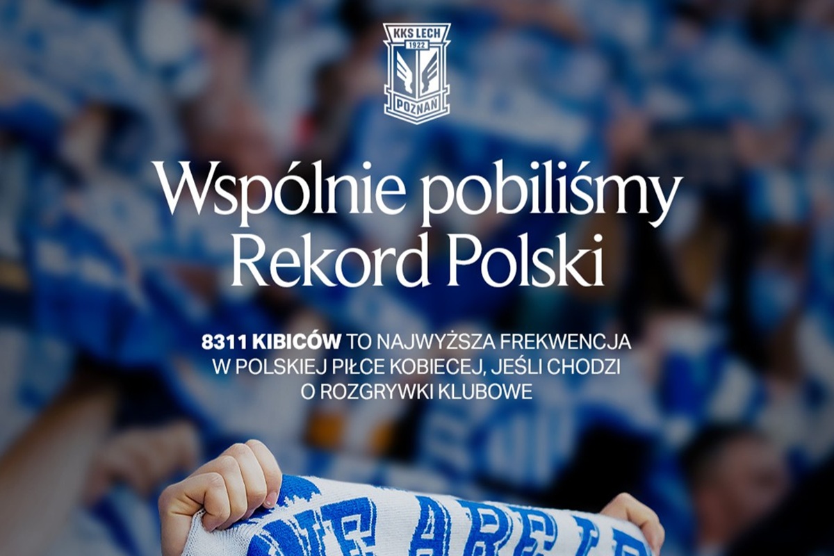 Lech Poznań UAM - rekord frekwencji