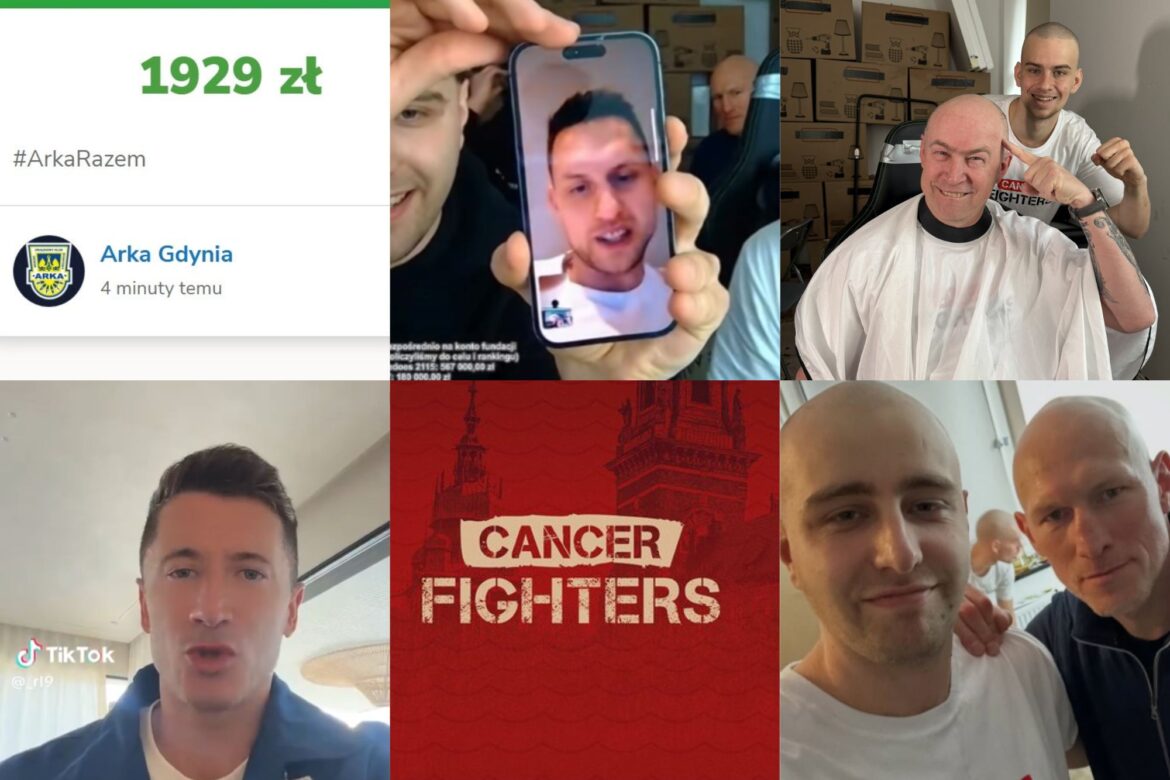 źródło: Arka Gdynia / KoszKadra / Kanał Sportowy / Robert Lewandowski / Wisła Kraków / Tomasz Tomanek