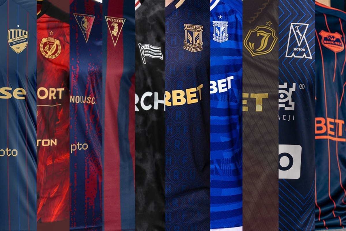 Koszulki klubów PKO BP Ekstraklasy