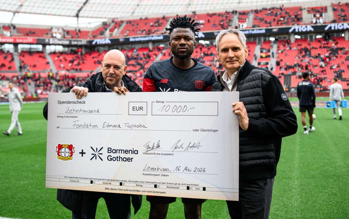 Bayer Leverkusen x Fundacja Tapsoby