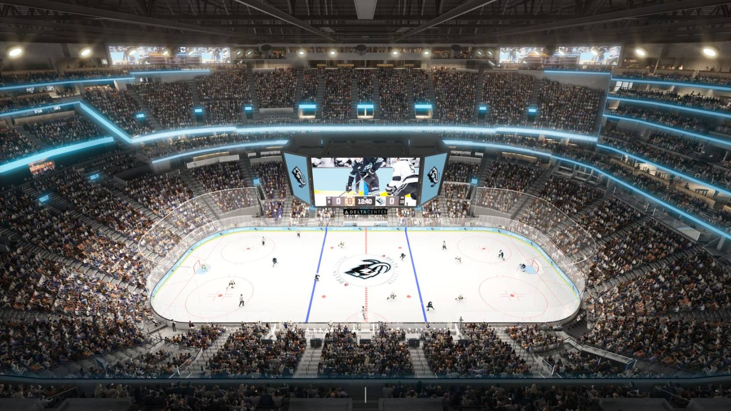 Delta Center x Utah Mammoth