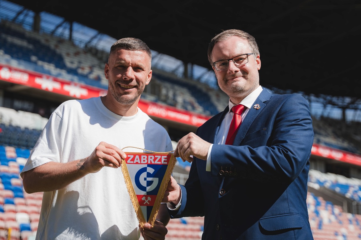 Lukas Podolski właścicielem Górnika Zabrze
