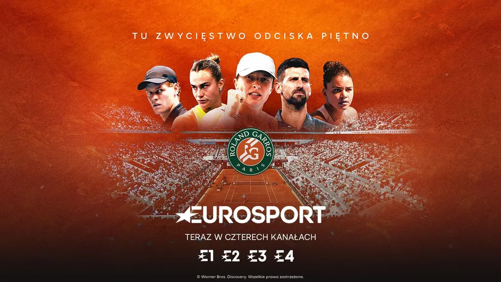 Roland Garros w Eurosport