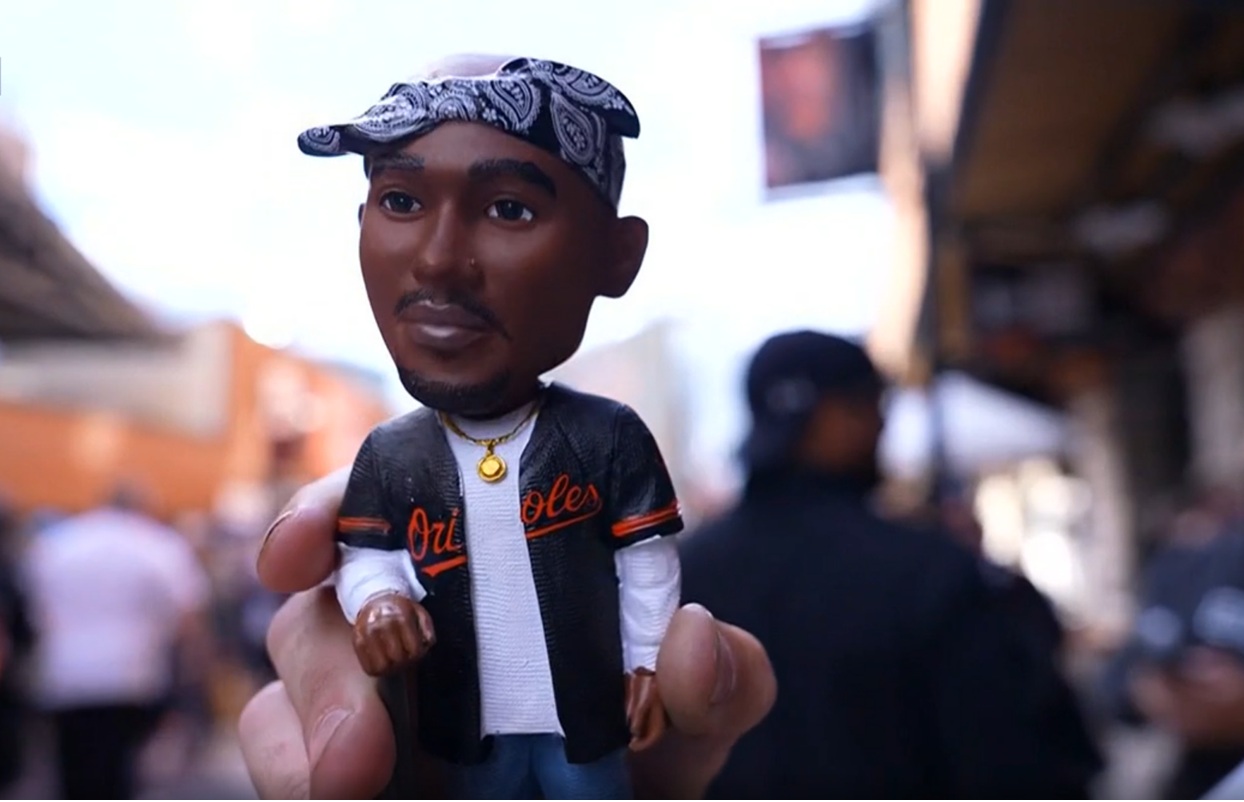 Tupac Shakur x Baltimore Orioles