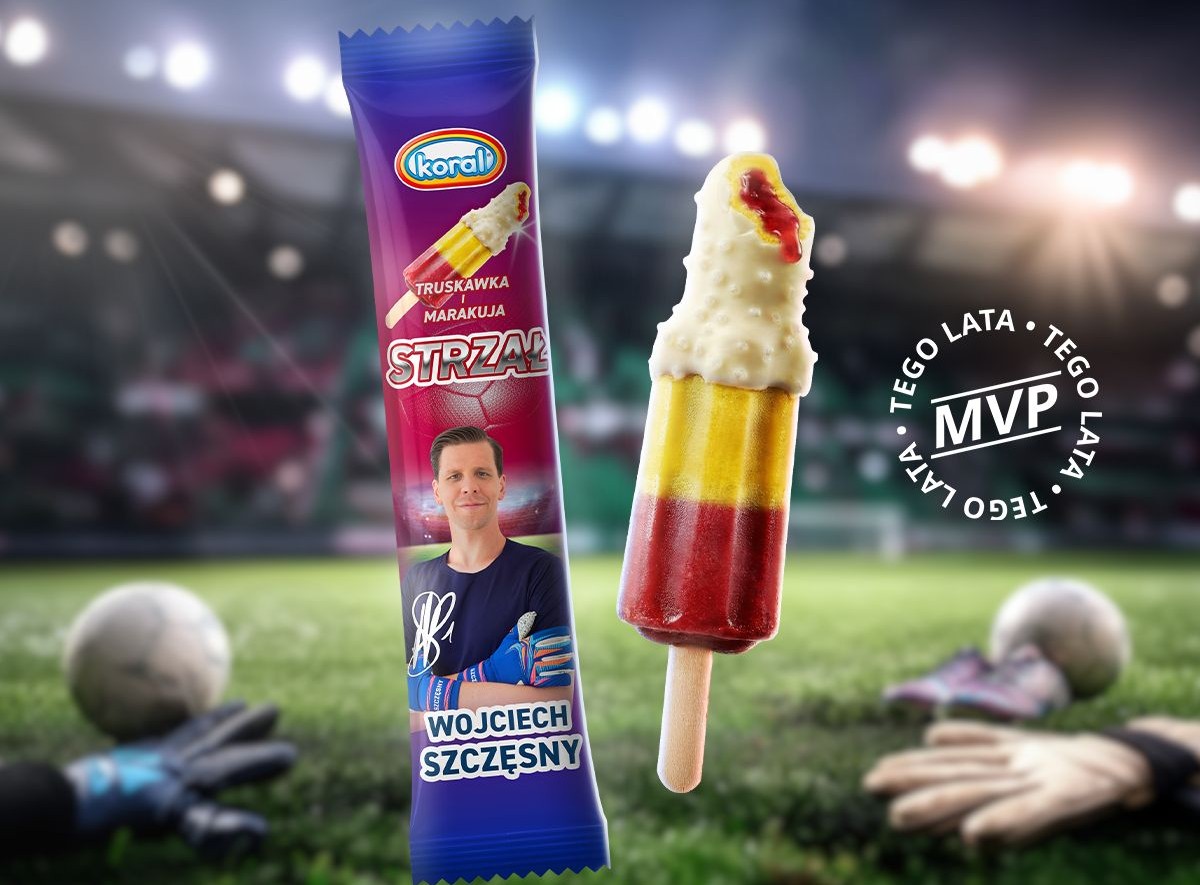 Wojciech Szczęsny x lody Koral