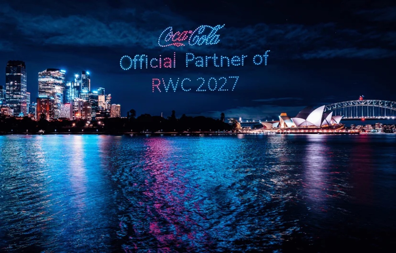 Coca Cola x World Cup rugby 2027