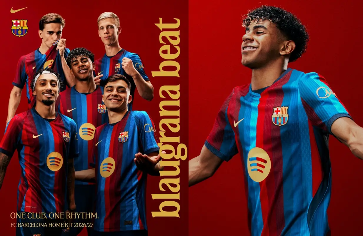 FC Barcelona - nowe stroje domowe 2026-27