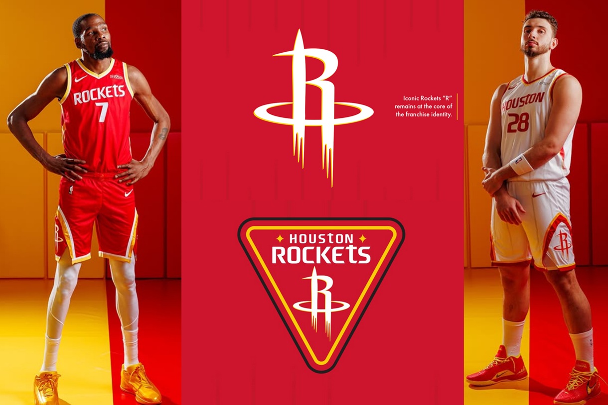 Houston Rockets - nowe logo i stroje meczowe 2026-27