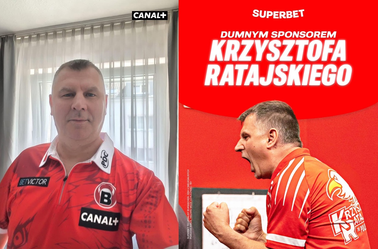 Krzysztof Ratajski z Canal+ Sport i Superbet