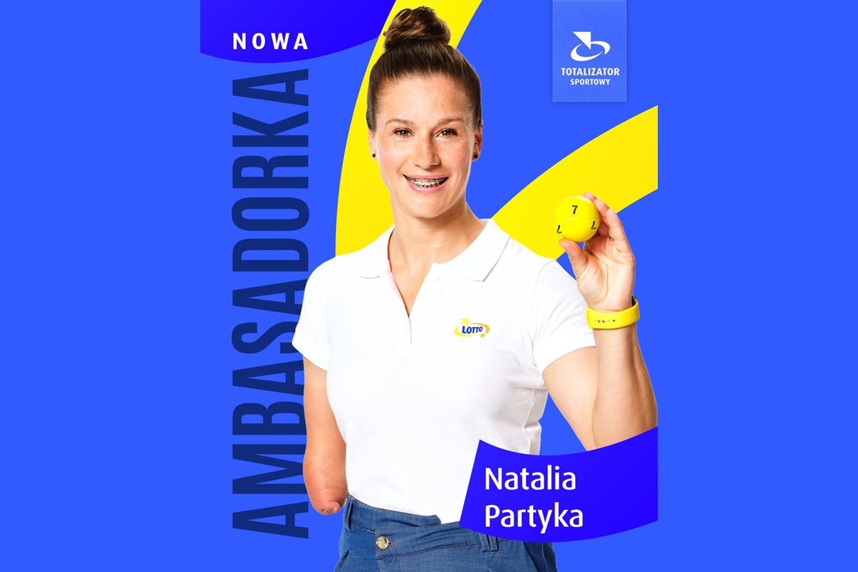 Natalia Partyka ambasadorem LOTTO