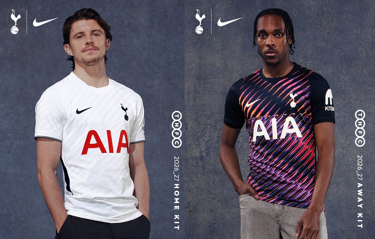 Tottenham Hotspur - nowe stroje 2026-27