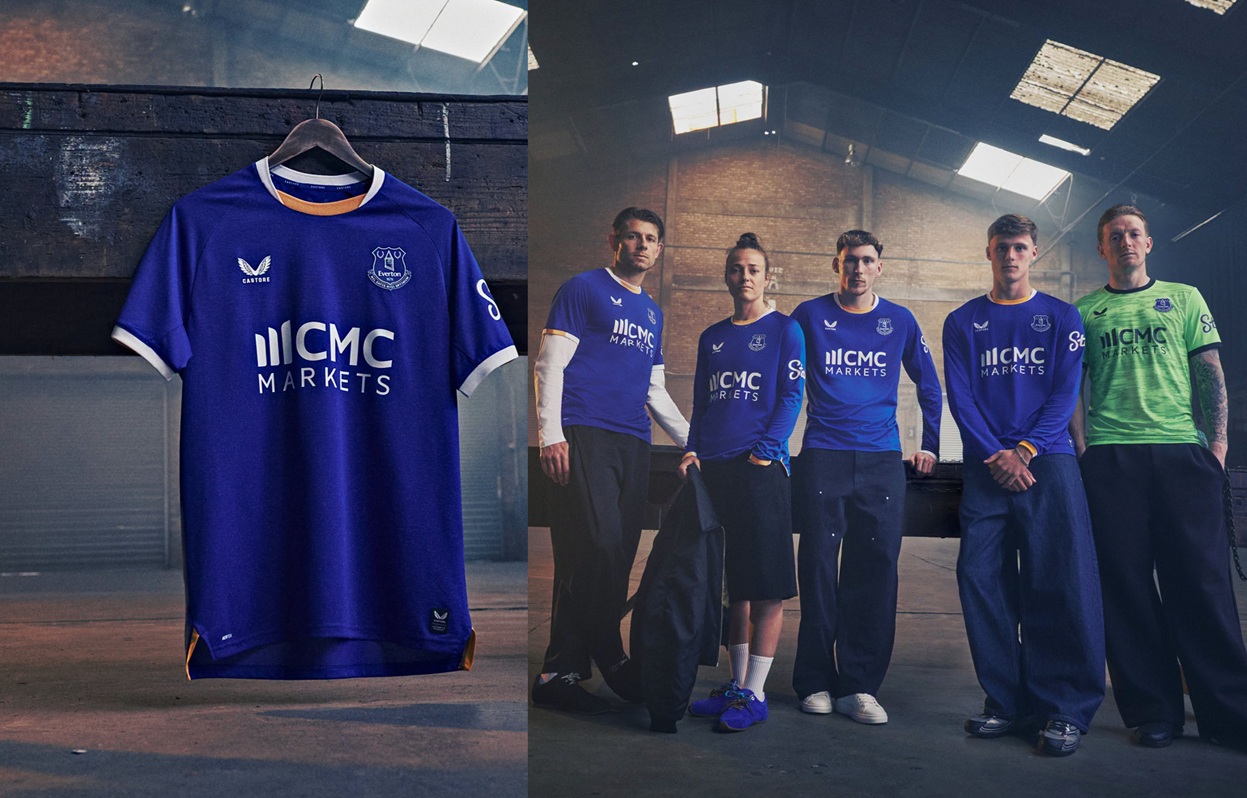 Everton - nowe stroje domowe 2026-27