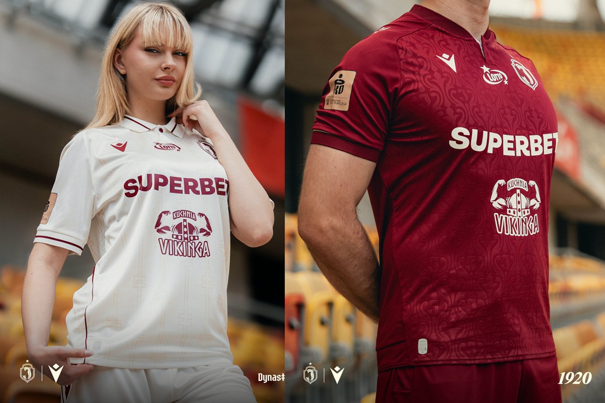 Jagiellonia Białystok - koszulka wyjazdowa i trzecia 2026-27