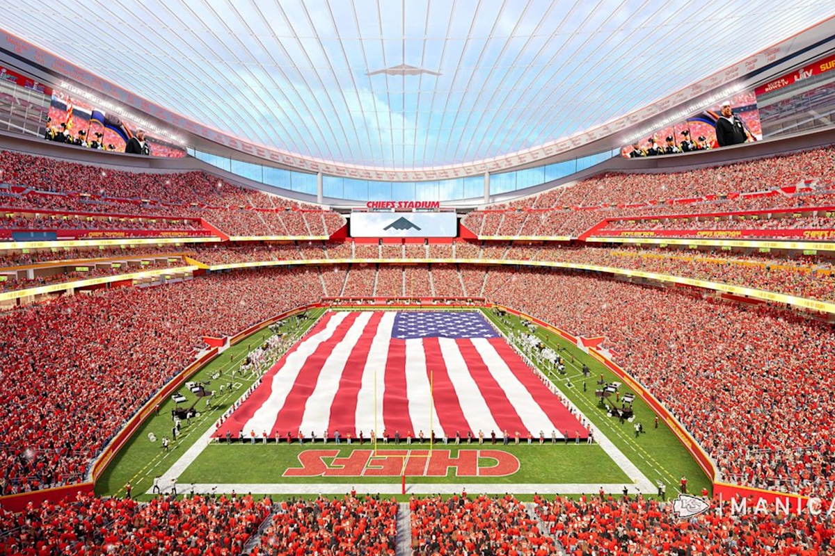 Kansas City Chiefs - wizualizacja nowego stadionu