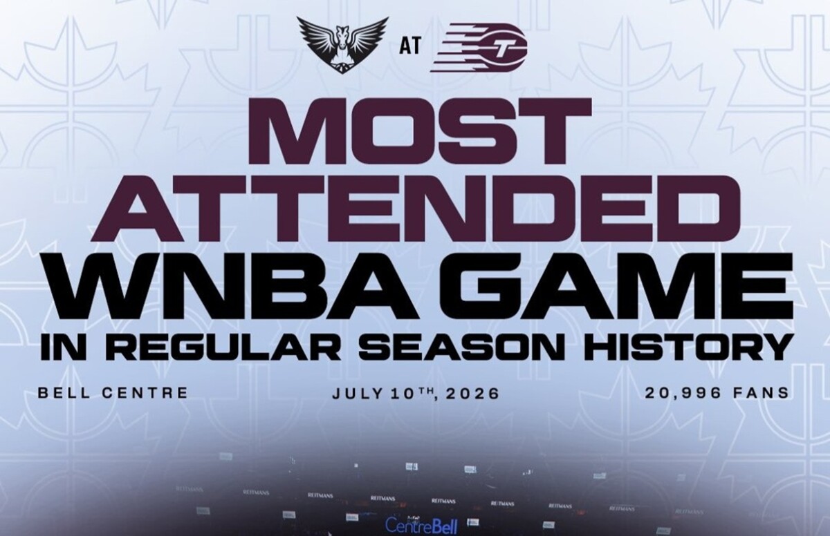 Toronto Tempo - rekord frekwencji w WNBA 2026