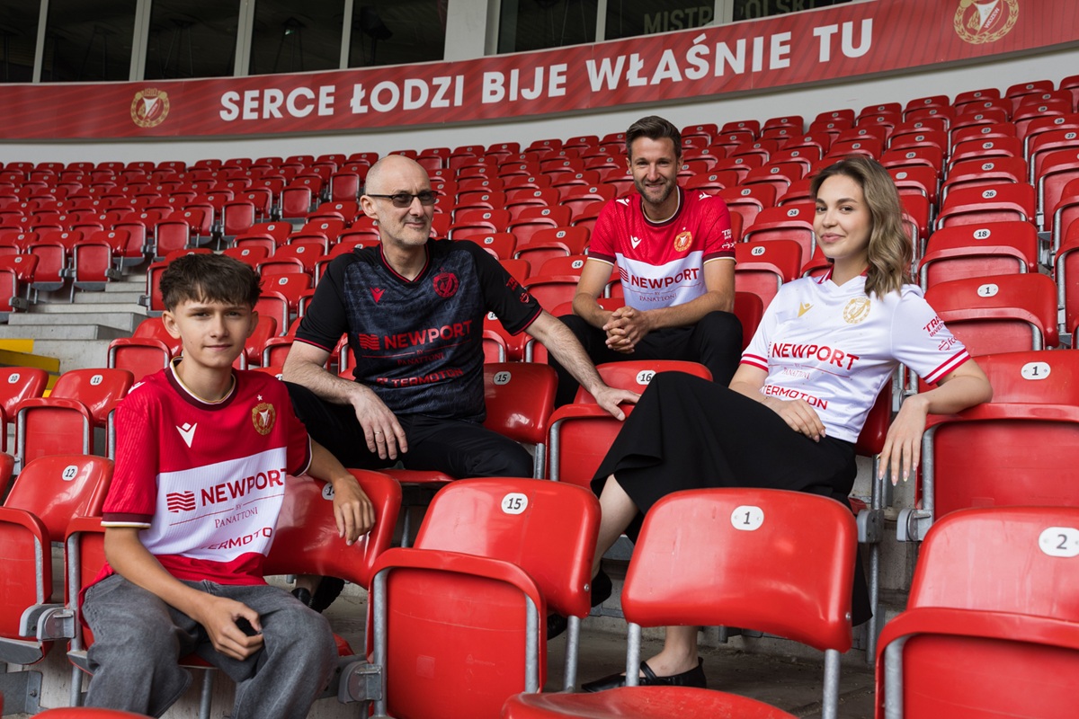 Widzew Łódź - stroje meczowe 2026-27