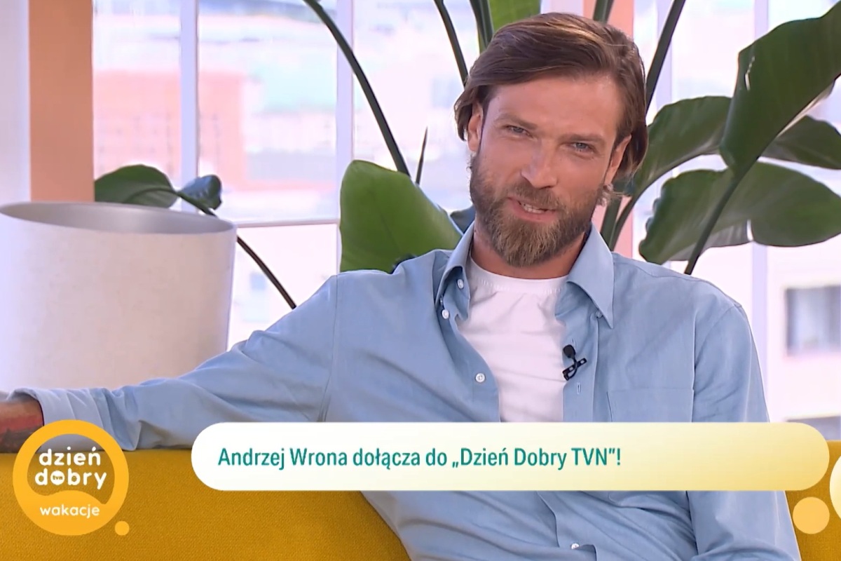 Andrzej Wrona dołącza do Dzień Dobry TVN