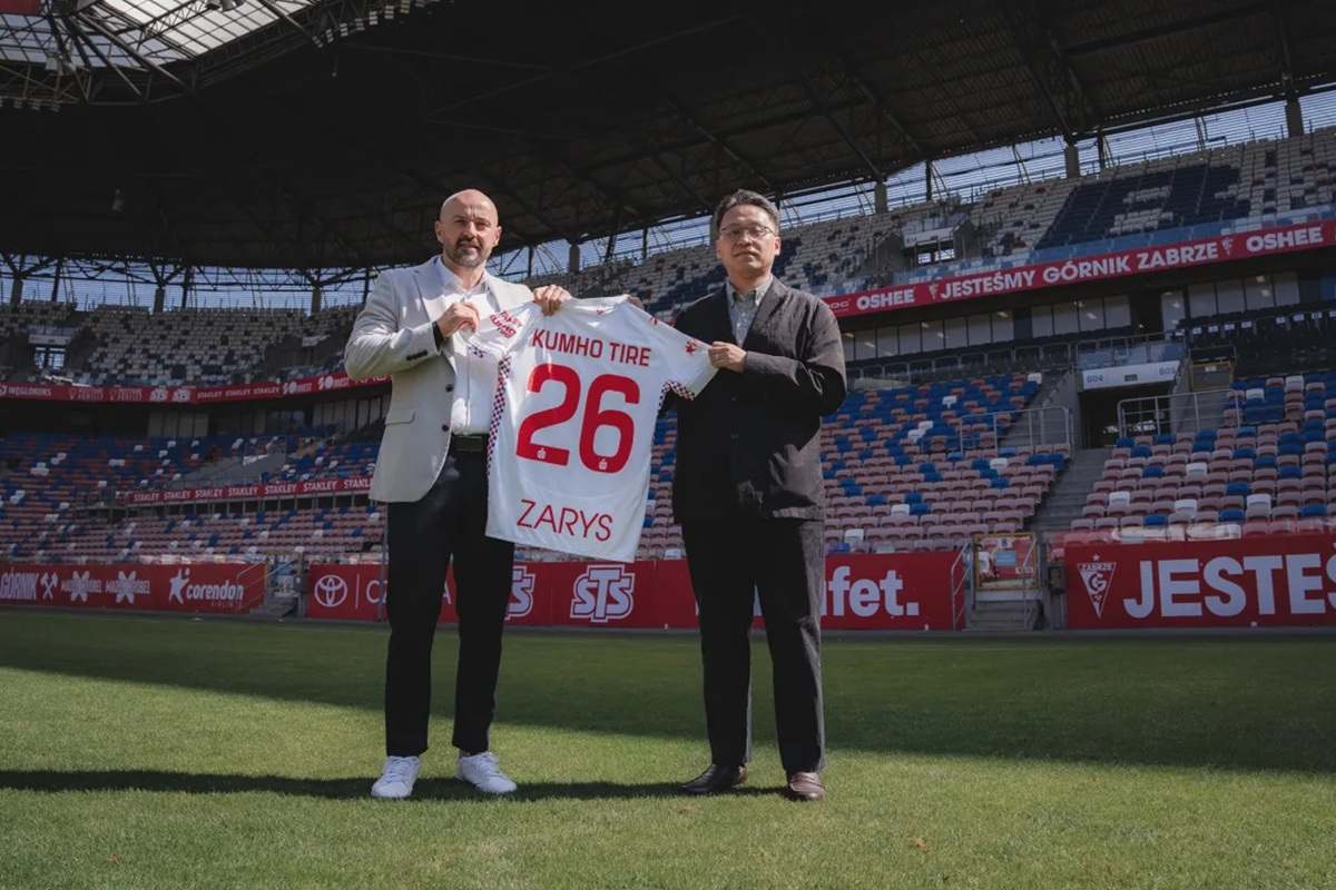 Kumho Tire sponsorem Górnika Zabrze