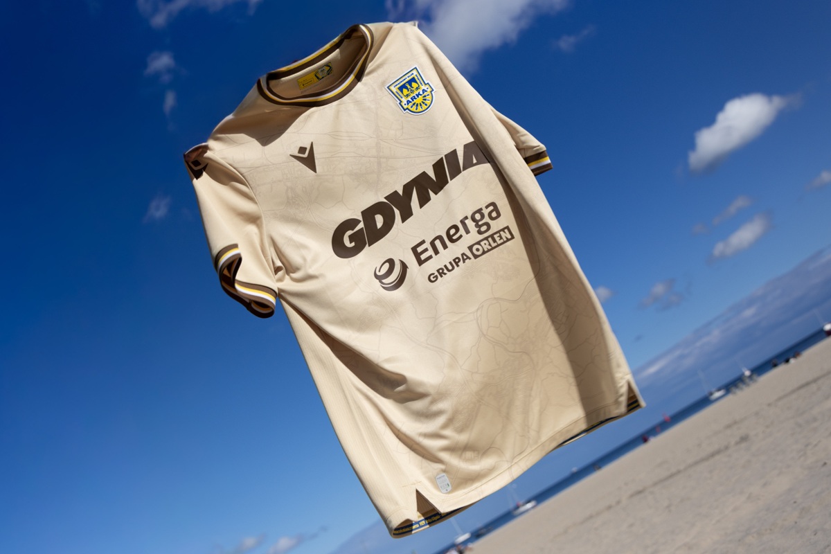 Arka Gdynia - trzecia koszulka 2026-27