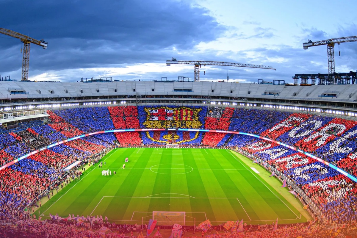 Camp Nou w Barcelonie