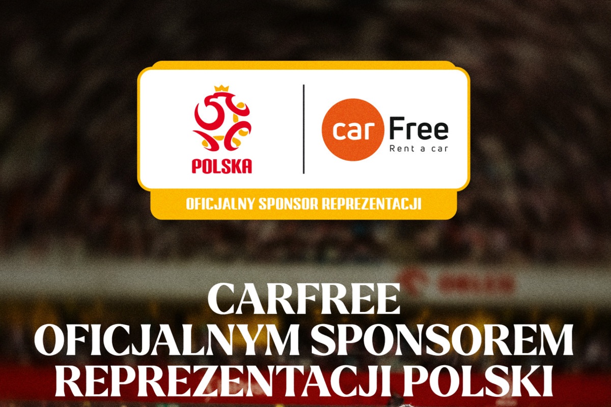 CarFree został Oficjalnym Sponsorem Reprezentacji Polski 2026