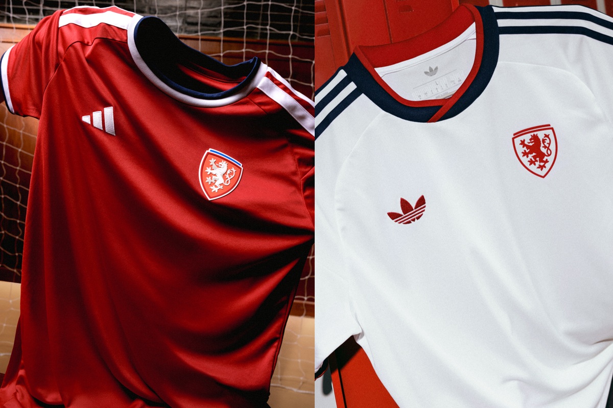 Czechy - stroje meczowe adidas 2026