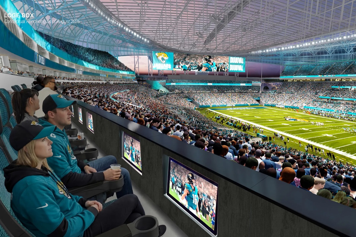 Jacksonville Jaguars - wizualizacja Stadium of the Future 2026
