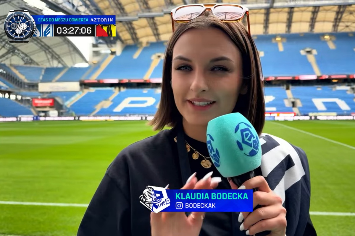 Klaudia Bodecka w Ekstraklasa TV