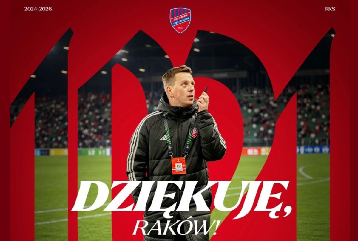 Maciej Nowak odchodzi z Rakowa Częstochowa