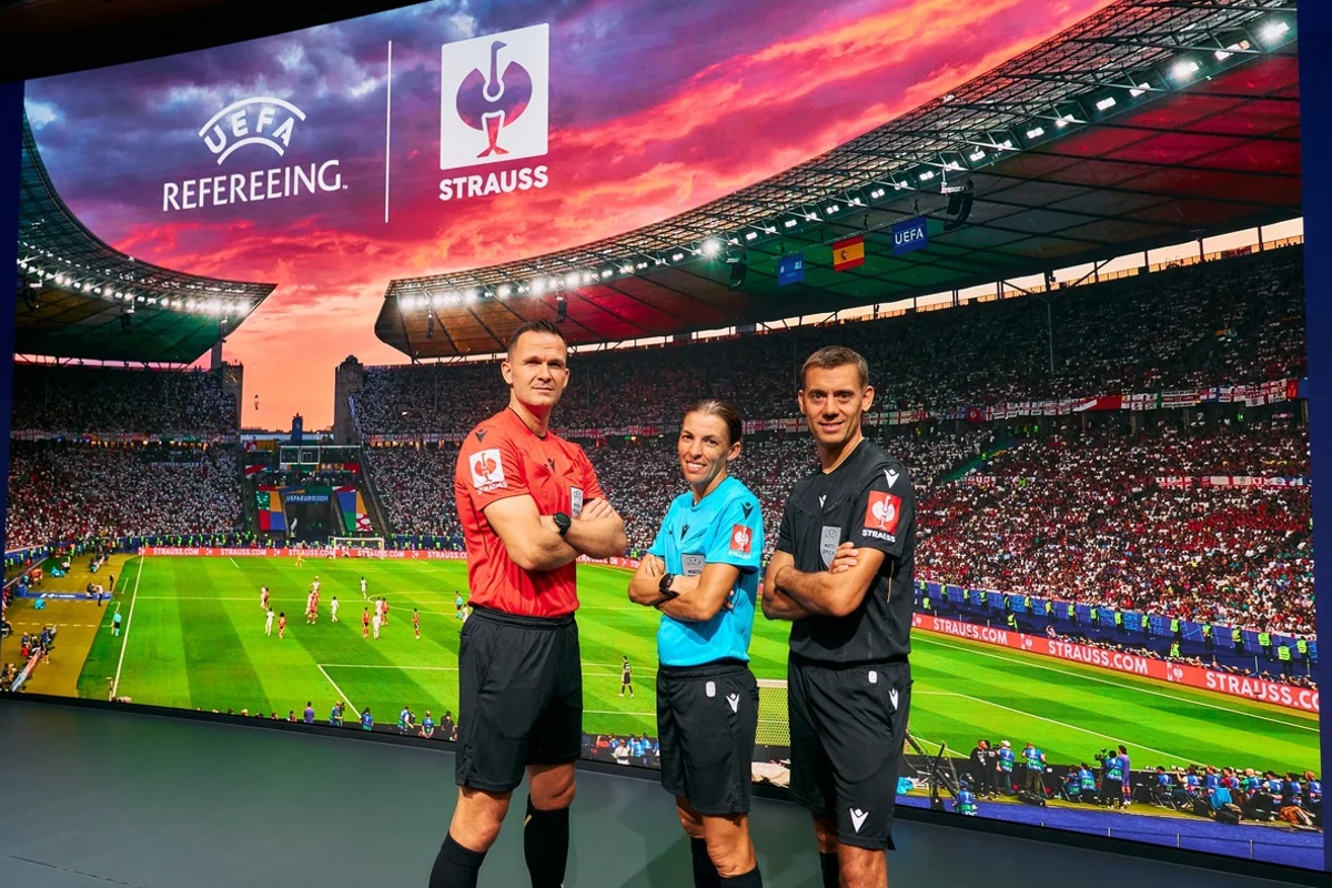 STRAUSS partnerem sędziów UEFA 2026