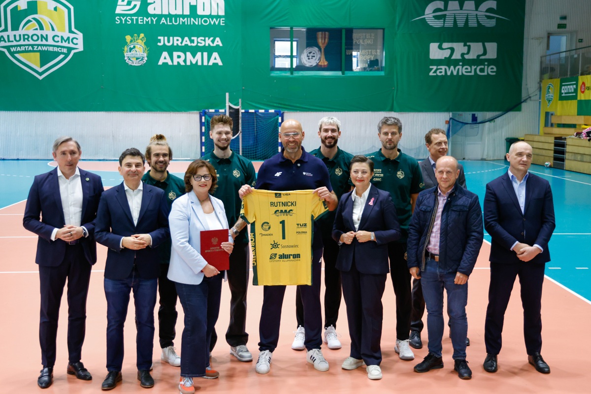 Aluron CMC Warta Zawiercie - dofinansowanie hali 2026