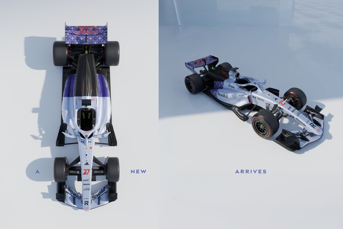 Audi Revolut F1 Team zaprezentował specjalny projekt malowania bolidu na GP w Singapurze