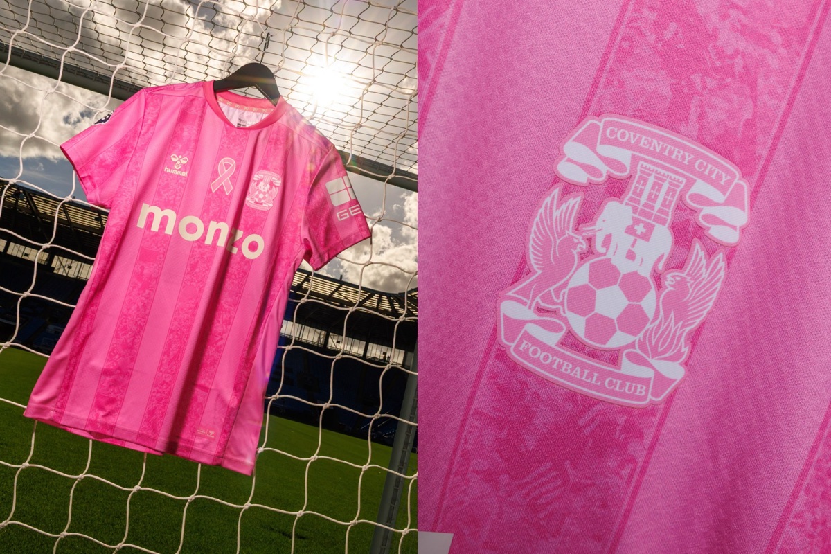 Coventry City FC zaprezentowało specjalną różową koszulkę meczową