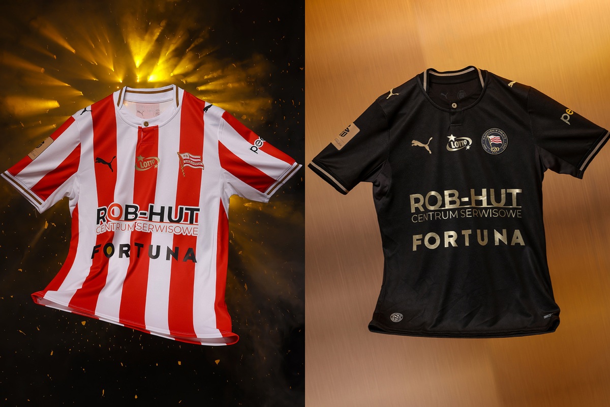 Cracovia - nowy układ sponsorów na koszulkach