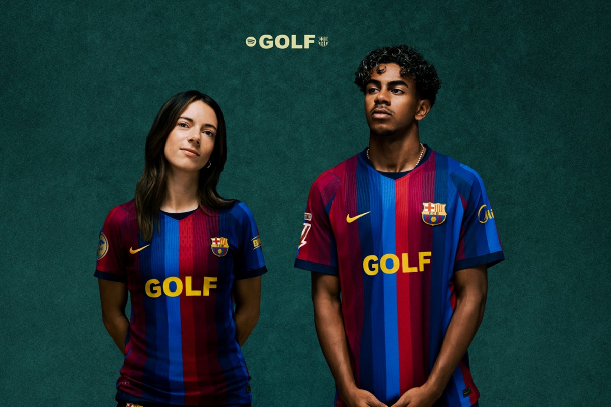 FC Barcelona - koszulka z logo GOLF 2026