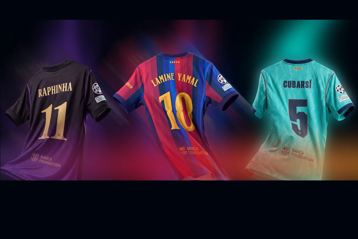 FC Barcelona - specjalny krój pisma na strojach 2026-27