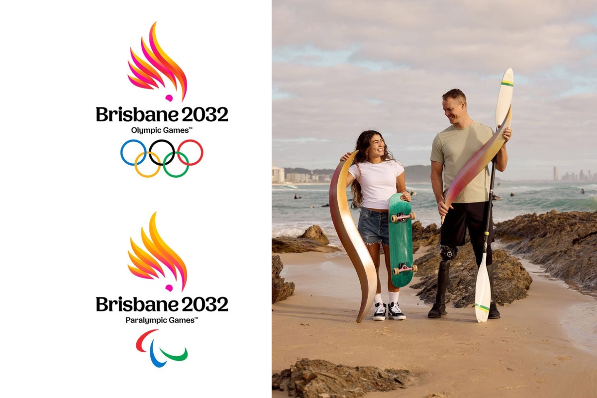 IO Brisbane 2032 - prezentacja logotypu