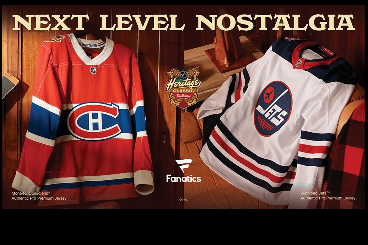NHL Heritage Classic 2026 - projekty koszulek