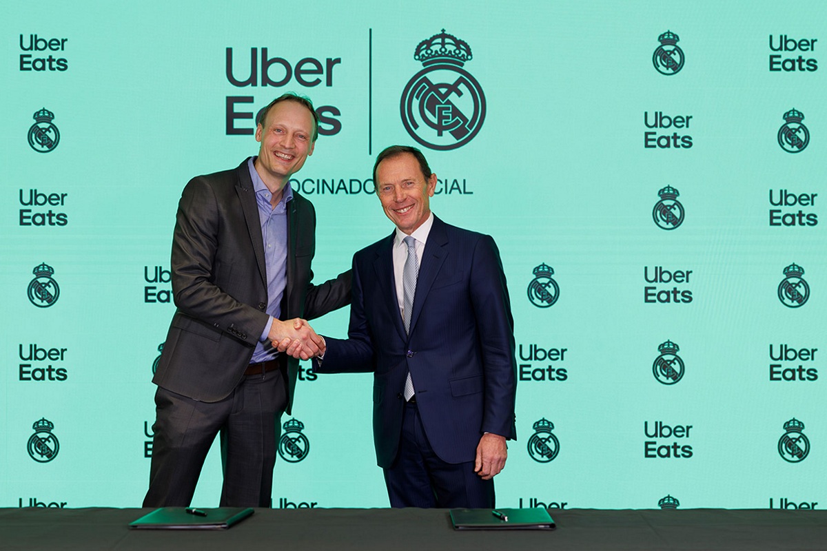 Real Madryt i Uber Eats 2026